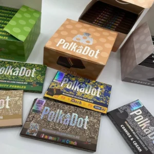 Polka Dot Chocolate Bar